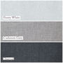 Fabric Box File In Grey, thumbnail 3 of 8