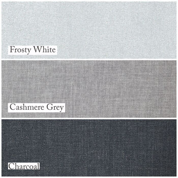 Fabric Box File In Grey, 3 of 8