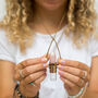 Aromatherapy Necklace For Pulse Point Oils, thumbnail 1 of 10
