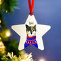 Personalised Cat Christmas Jumper Tree Decoration, thumbnail 7 of 12