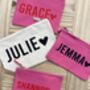 Personalised Name With Heart Make Up Bag, thumbnail 5 of 9