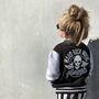 Hard Rock Music Kids Varsity Jacket, thumbnail 1 of 10