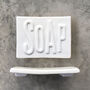 Porcelain Soap Dish ~ Boxed, thumbnail 1 of 5