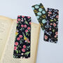 Luxury Floral 'Velvet Feel' Bookmark, thumbnail 4 of 5