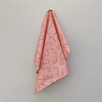 Candy Cane Tea Towel, 5 of 8