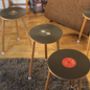 Vibyl Side Table Custom Made With Vinyl Records, thumbnail 7 of 9