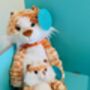 Ginge The Cat And Mini Ginge Soft Toys, thumbnail 2 of 4