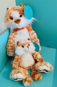 Ginge The Cat And Mini Ginge Soft Toys, 2 of 4