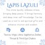 Lapis Lazuli Star Necklace, thumbnail 7 of 11