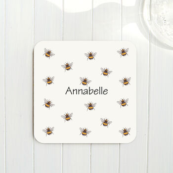 Personalised Bumblebee Coaster, 2 of 2