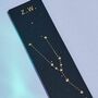 Personalised Star Sign Leather Bookmark, thumbnail 4 of 9