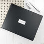 Personalised Premium Leather Visitors Book, thumbnail 1 of 12