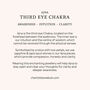 Third Eye Chakra Sapphire Sterling Silver Necklace, thumbnail 6 of 9