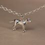 Personalised Labrador Silver Chain Bracelet, thumbnail 2 of 12