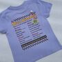 Mud Kitchen Kids T Shirt The Mud Kitchen Cafe Fun Retro Kids Top, thumbnail 3 of 11