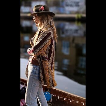 Janis Joplin Organic Cotton Coat, 3 of 10