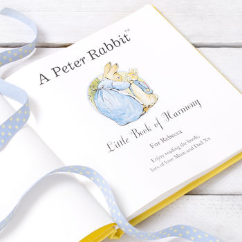 Peter Rabbit's Personalised Little Book Of Harmony, 6 of 6