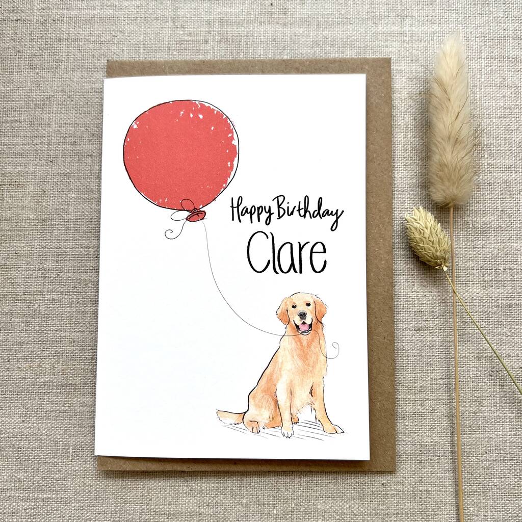 Personalised Wolf Birthday Card By Have a Gander | notonthehighstreet.com