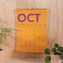 2025–2026 Academic Year Calendar | Colourburst | August Start | A4, thumbnail 2 of 7