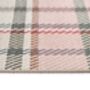 Hug Rug Eco Washable Isla Plaid Pink, thumbnail 3 of 5