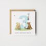 Personalised Winnie The Pooh Granddaughter 1st Birthday Card *Age + Colour Options, thumbnail 6 of 6