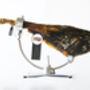 Spanish 100% Acorn Fed Iberico Jamon With Wooden Stand, thumbnail 2 of 3