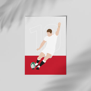 Owen Farrell England Rugby Poster, 3 of 4