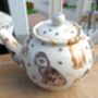 Two Cup Teapot In Cockerpoo Design, thumbnail 2 of 12