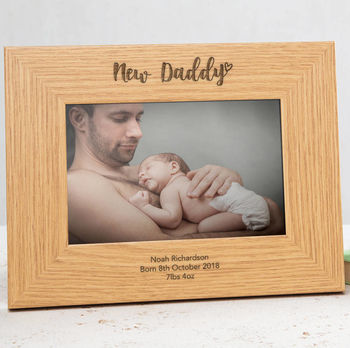 Personalised New Daddy Or Mummy Frame, 3 of 4