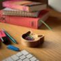 Cat And Dog Shaped Wooden Desk Tidy, thumbnail 1 of 12