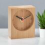 Bamboo Table Clock, thumbnail 1 of 5