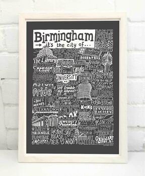 Birmingham Landmarks Print, 9 of 10