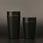 Circular And Co Travel Mug Made From Recycled Stainless Steel 12oz Ink Black, thumbnail 3 of 8