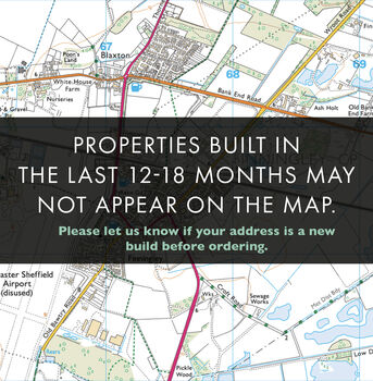 New Home Personalised Location Print, 4 of 12