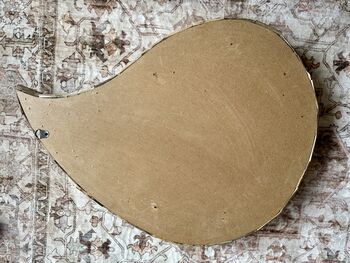 85cm Heavy Teardrop Driftwood Mirror Huge Wooden Wall Decor, 10 of 10