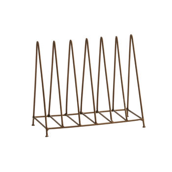 Brass Magazine Or Plate Rack, 2 of 6