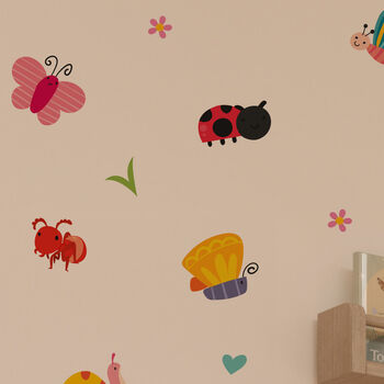Mini Bugs Wall Sticker, 3 of 5