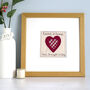 Personalised Valentines Or 40th Ruby Anniversary Gift, thumbnail 2 of 12