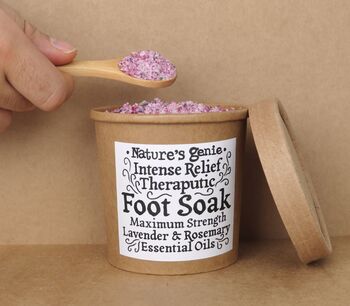 Lavender And Rosemary Foot Soak Therapy Crystal, 5 of 6