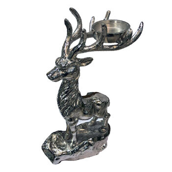 Standing Stag Candle Holder, 3 of 3