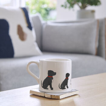 Christmas Staffie Dog Pin Badge, 5 of 12