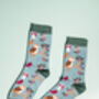 Owl Bamboo Socks, thumbnail 2 of 4