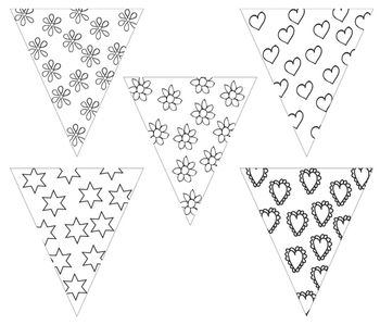 Colour In Bunting, 2 of 7