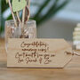 Personalised Letterbox Gift, Wooden Flower Bouquet, thumbnail 8 of 8