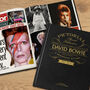 David Bowie Personalised Gift Music Legend Deluxe Book, thumbnail 9 of 11
