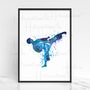 Personalised Martial Arts Print, thumbnail 2 of 7