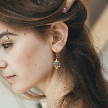 Solara Blue Chalcedony Drops, 4 of 6