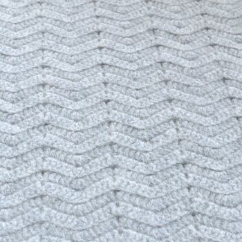 Luxury Herringbone Crochet Scarf Kit, 7 of 8