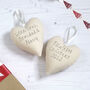 Personalised Baby's First Christmas Decoration Gift, thumbnail 4 of 12