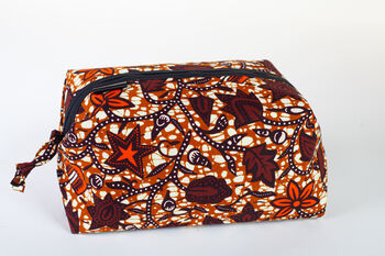 African Print Toiletry Wash Bag, 6 of 10